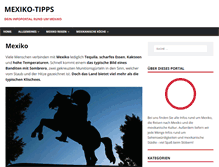 Tablet Screenshot of mexiko-tipps.de